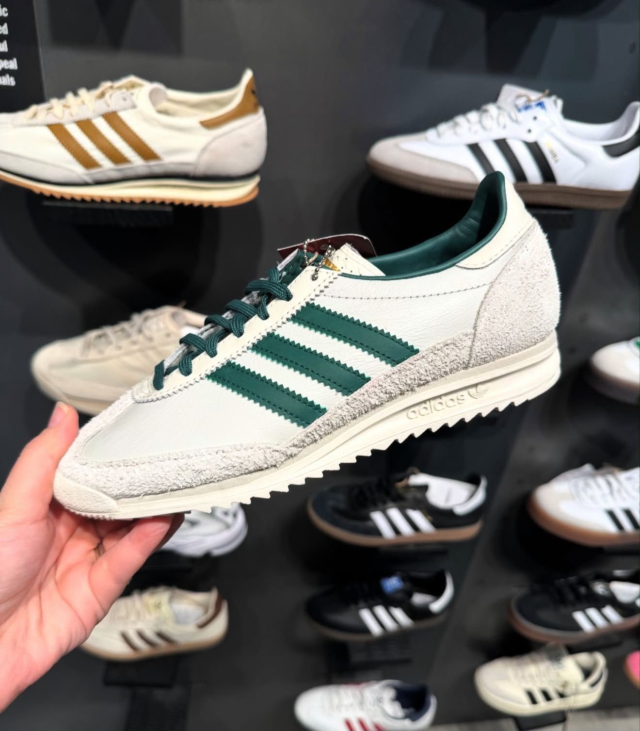 Adidas SL 72 Cream Green