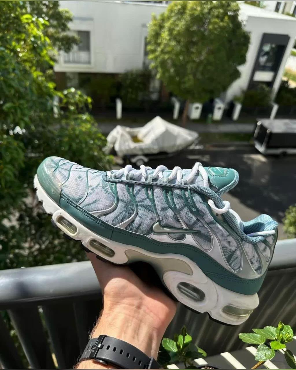Nike Air Max Plus Teal Print